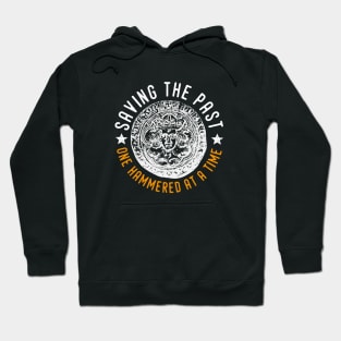 Hammered coin metal detecting Hoodie